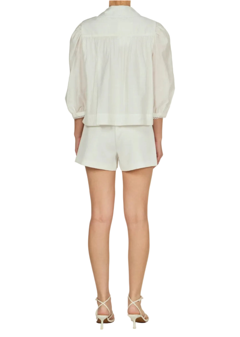 Scallop Detail Blouse