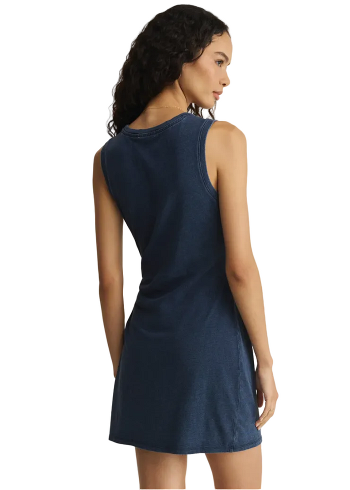 Matti Jersey Denim Mini Dress