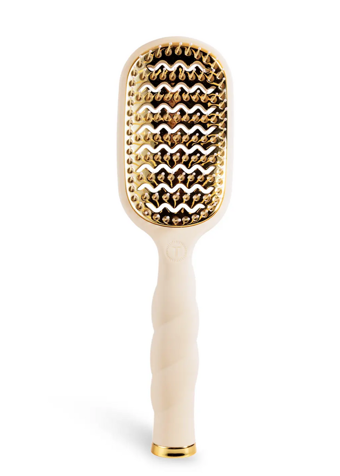 Vented Hair Brush - Tan