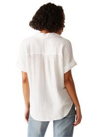 Gigi Popover Double Gauze Top