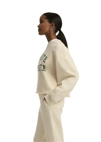 Cropped Collegiate Sweatshirt