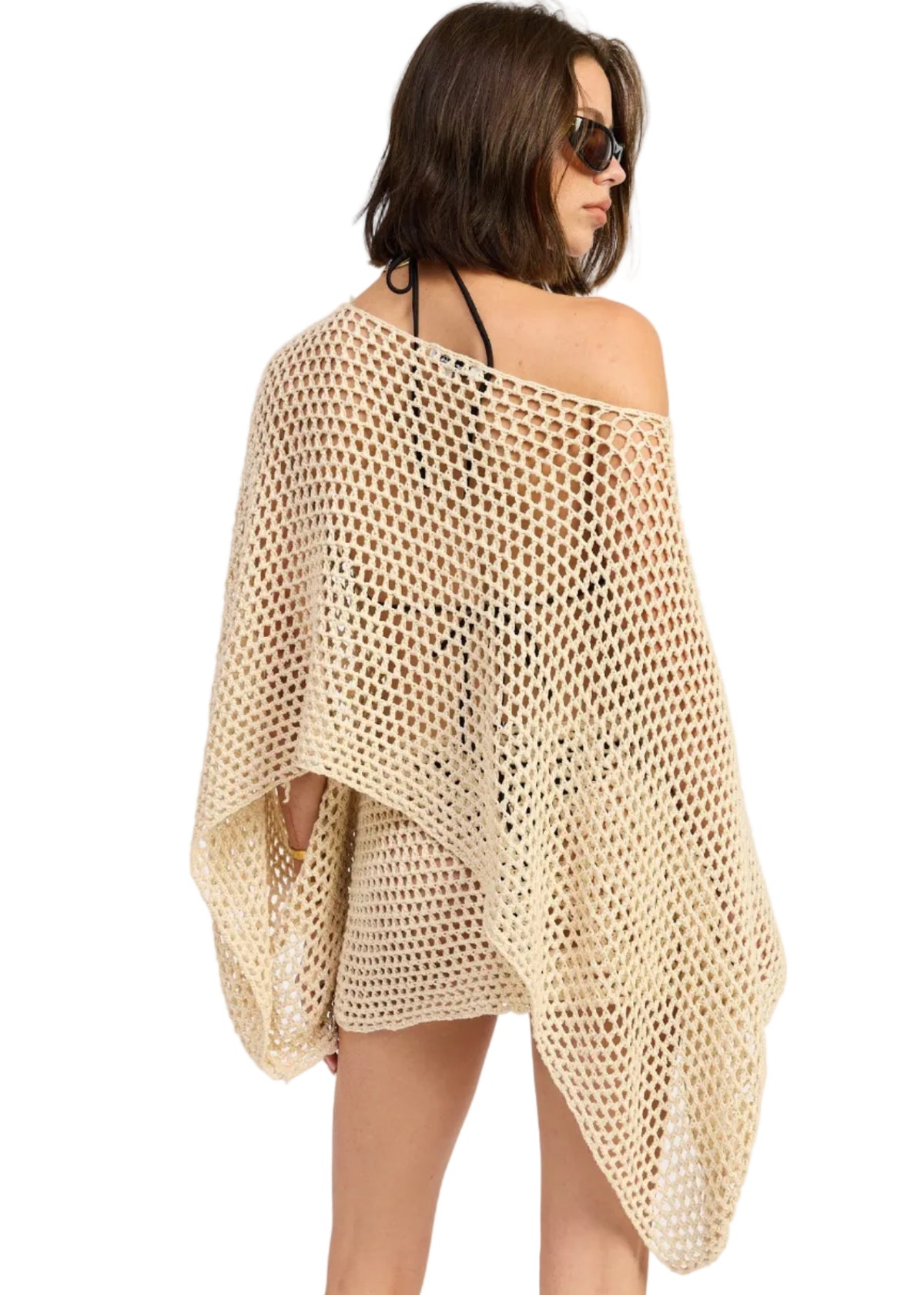 Island Time Crochet Poncho