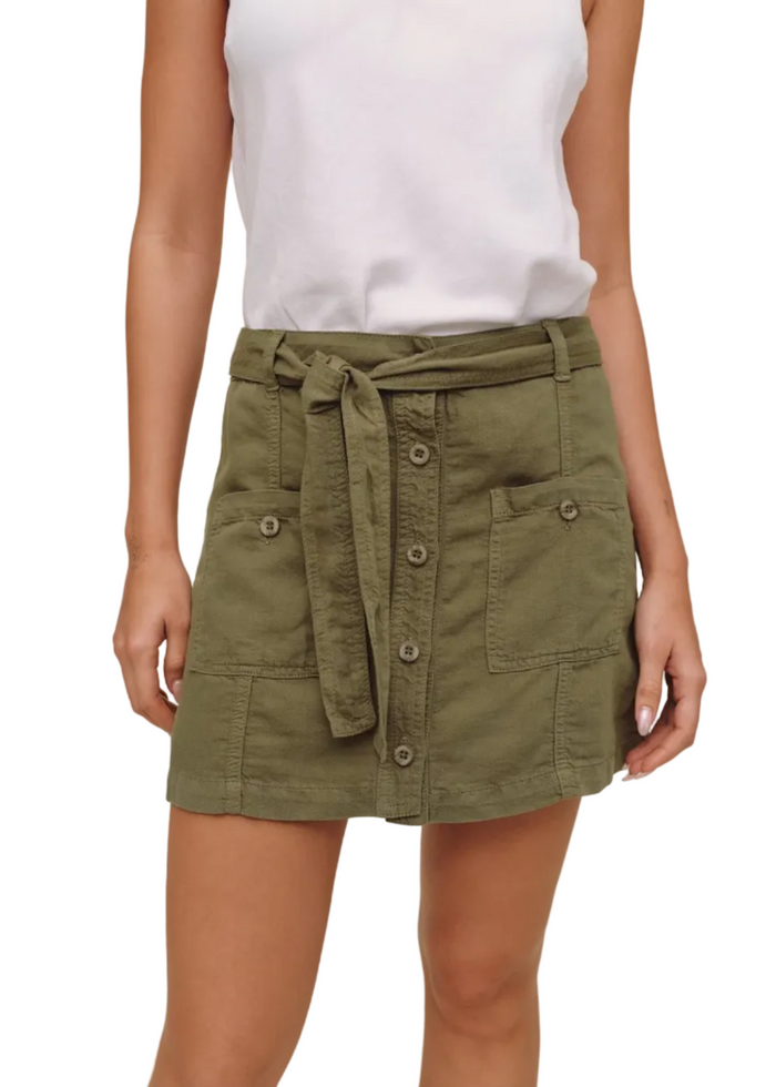 Utility Pocket Mini Skirt