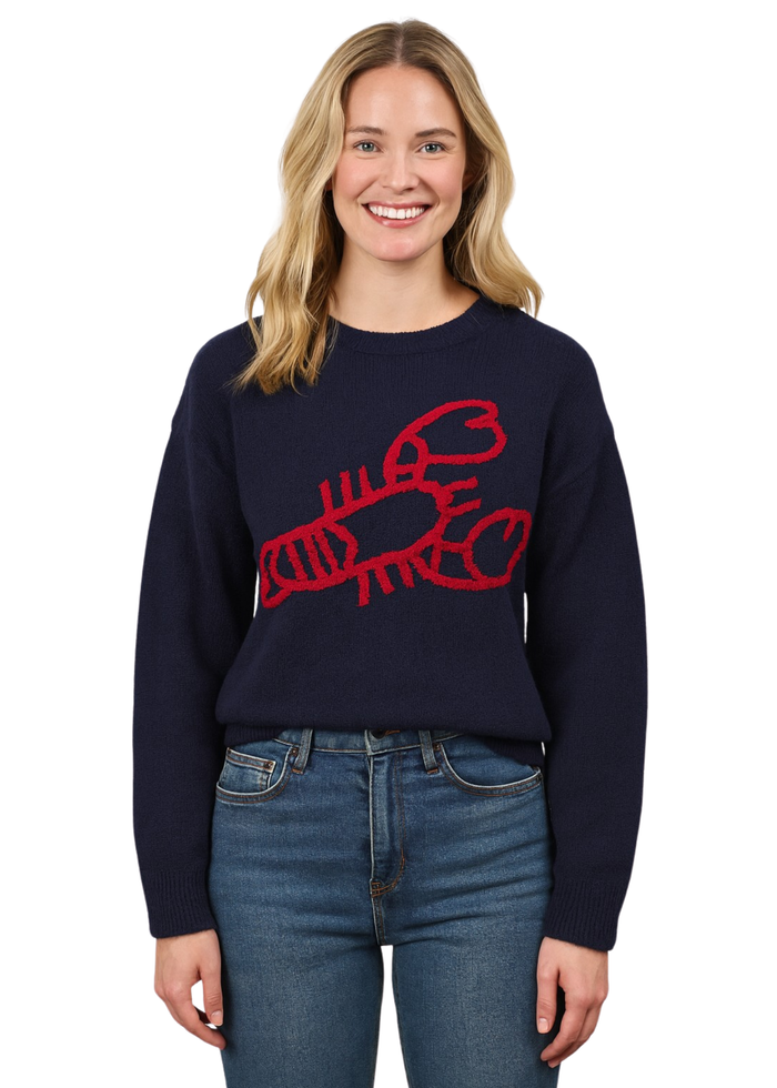 Lobster Intarsia Sweater