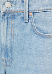 Mid Rise Rambler Zip Ankle Fray