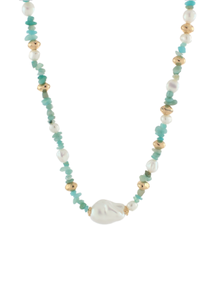 Chipstone & Pearl Bead Necklace