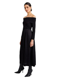 Bracelet Length Off Shoulder Dress