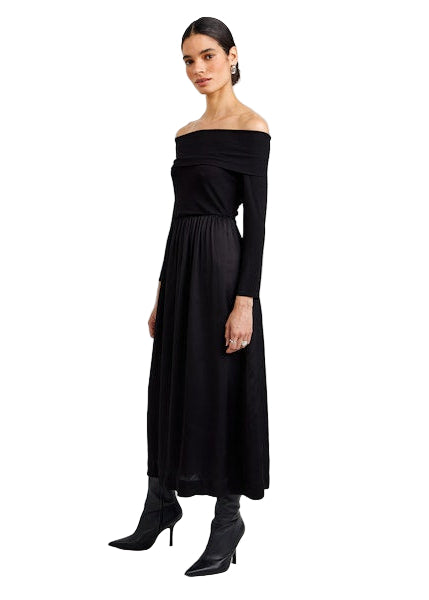 Bracelet Length Off Shoulder Dress
