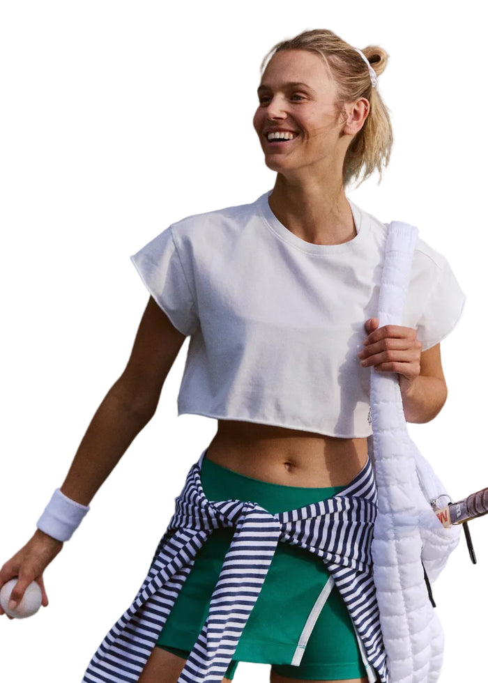 Hot Shot Cropped Tee