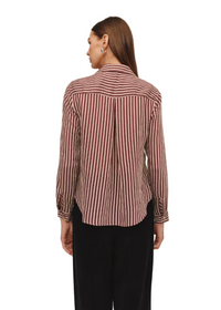 Seamed Button Down Shirt