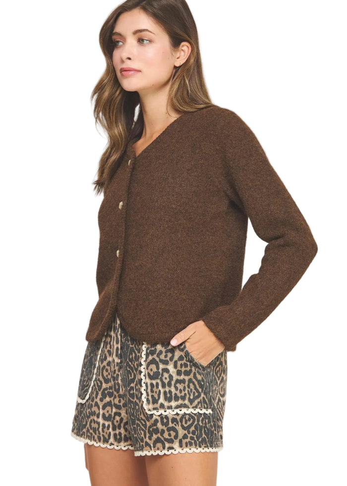 Button Down Cardigan