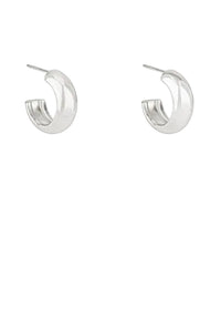 15mm Bold Stainless Steel Hoops