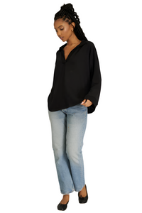 Chiara Cozy Collared Pullover