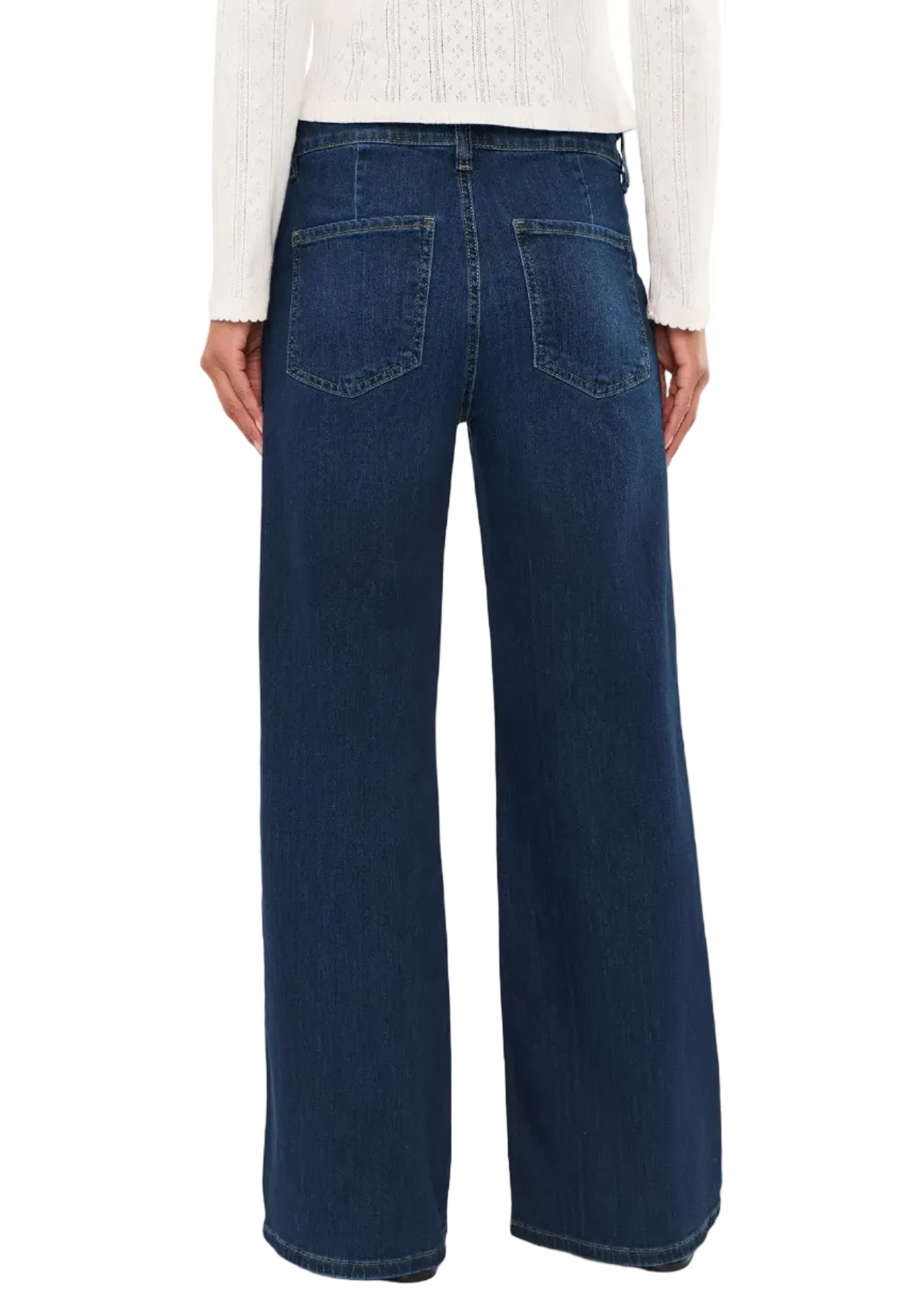 Maya High Rise Fab Ab Wide Leg