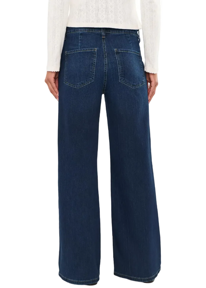 Maya High Rise Fab Ab Wide Leg