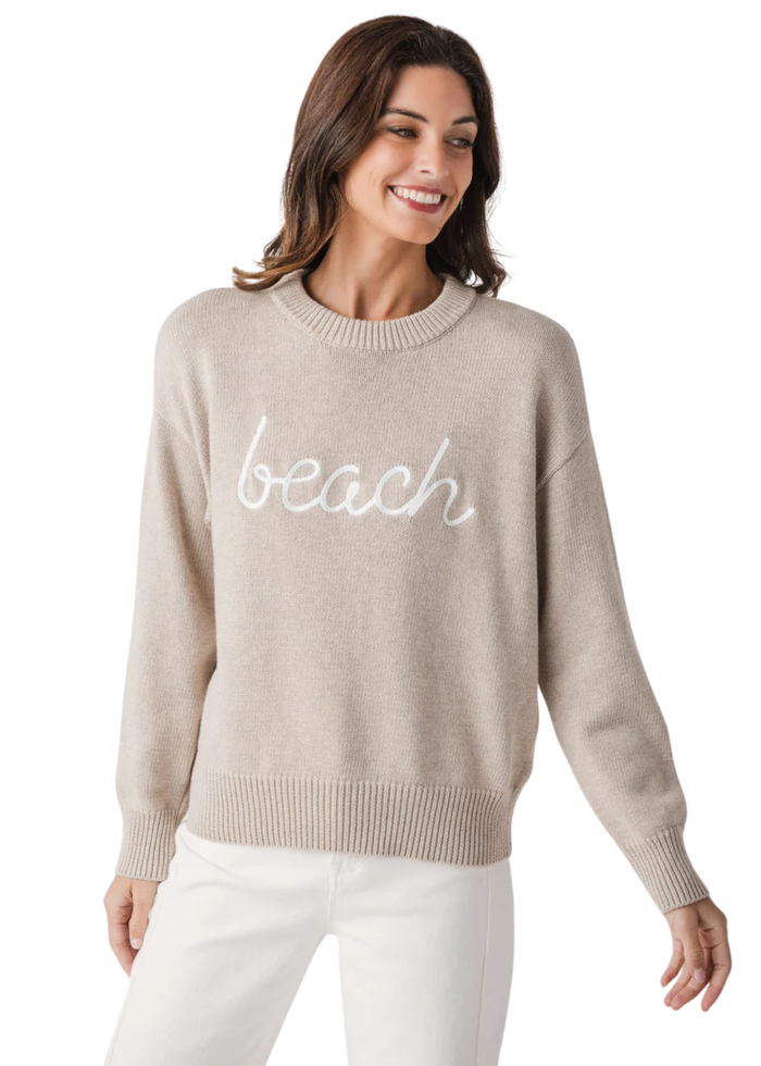 Boyfriend Beach Sweater