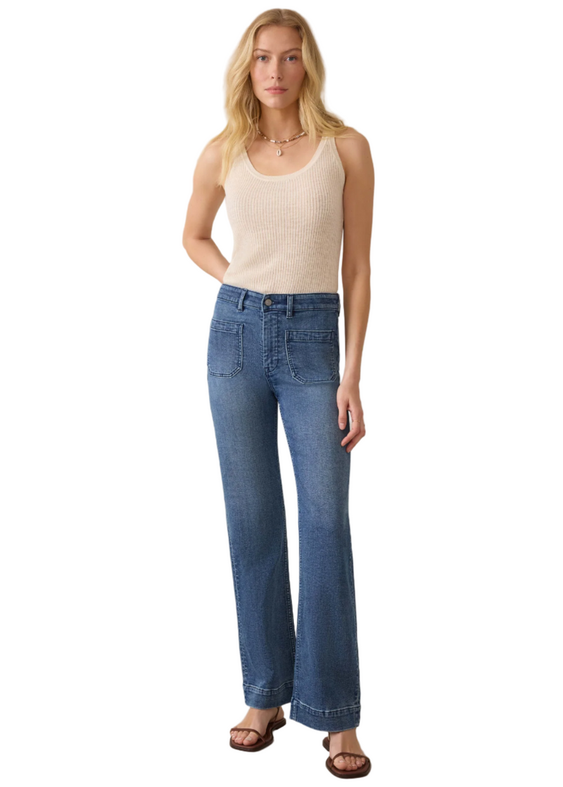 Stretch Terry Patch Pocket Pant