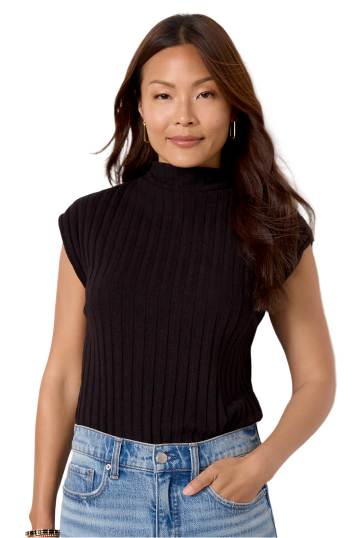 Nara Mock Neck Top