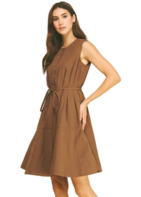 Sleeveless Mini Dress