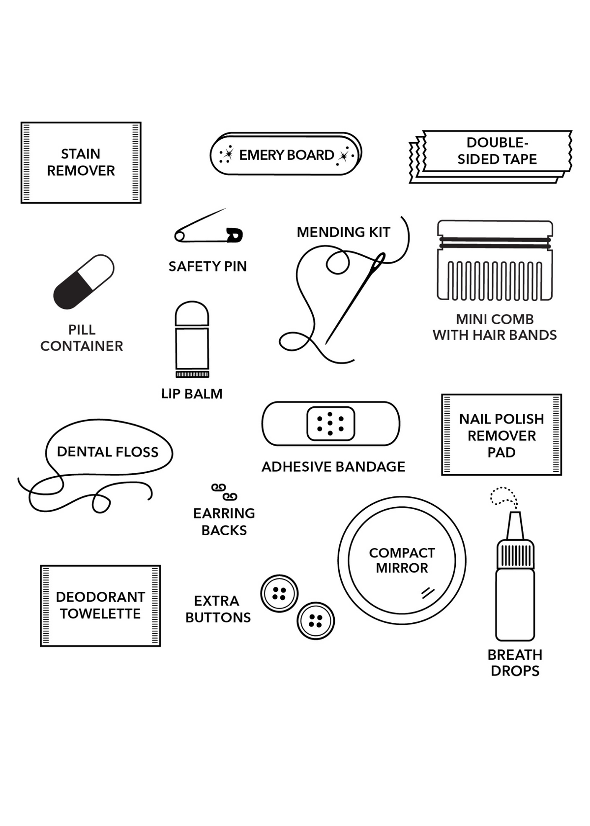 Puffer Minimergency Kit- Bronze