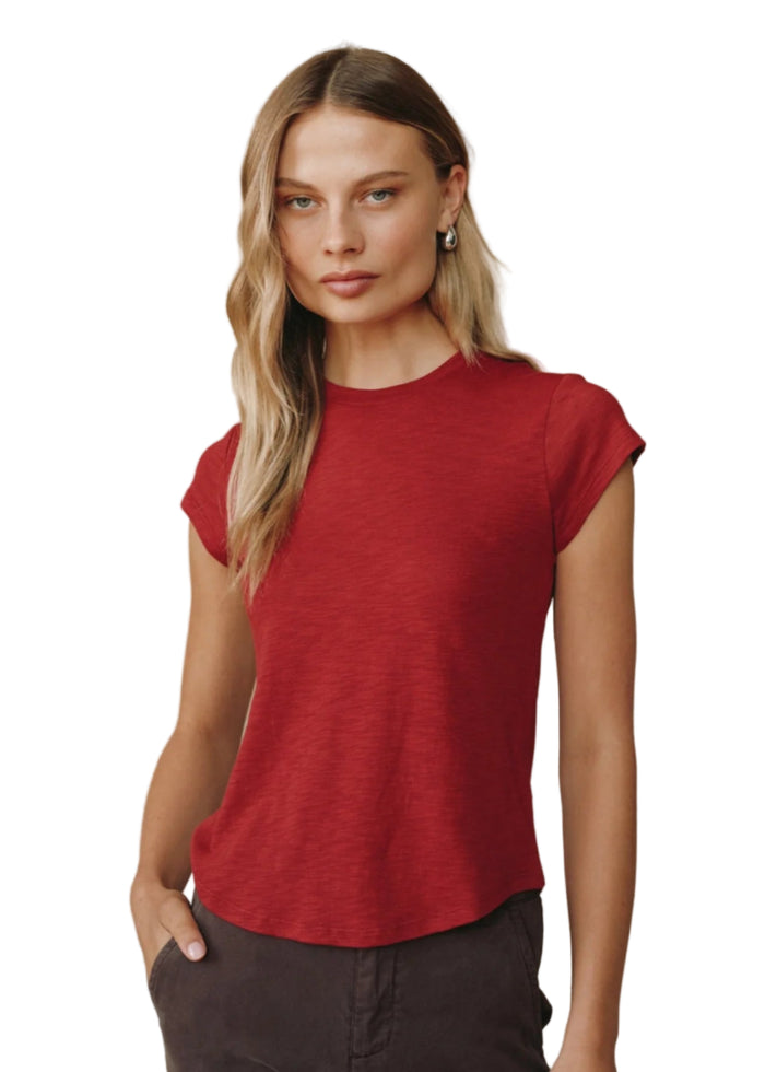 Baby Crew Tee - Ruby Red