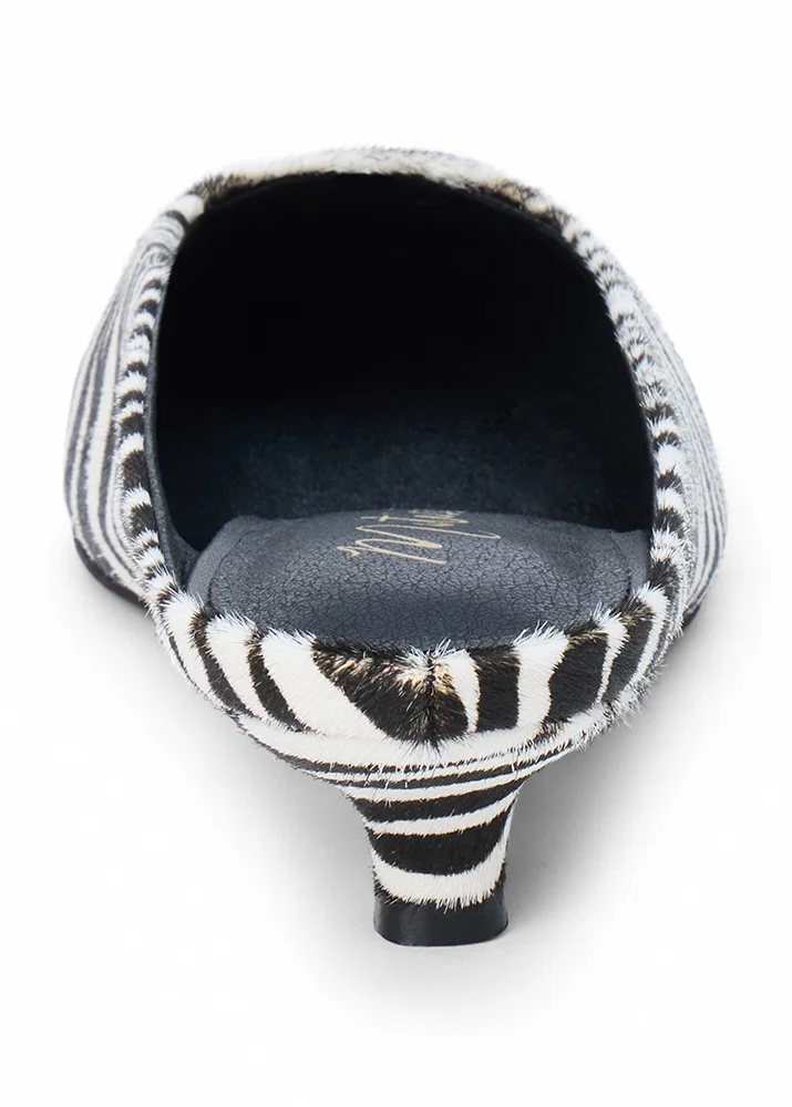 Classy Heeled Mule