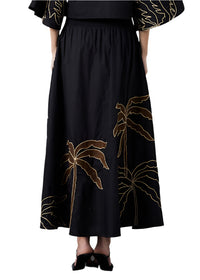 Nuri Palm Tree Skirt