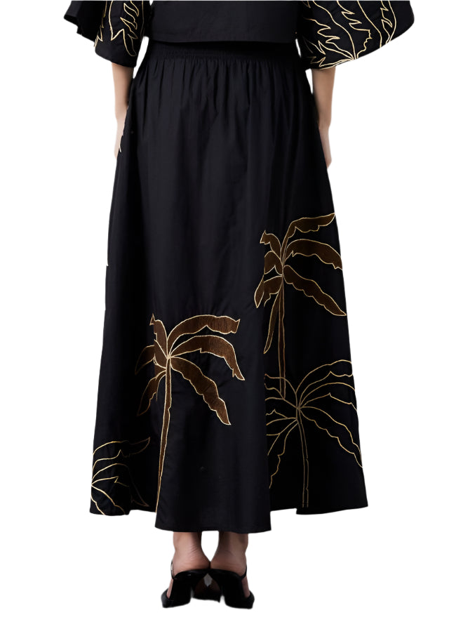 Nuri Palm Tree Skirt