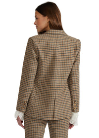Selima Plaid Blazer
