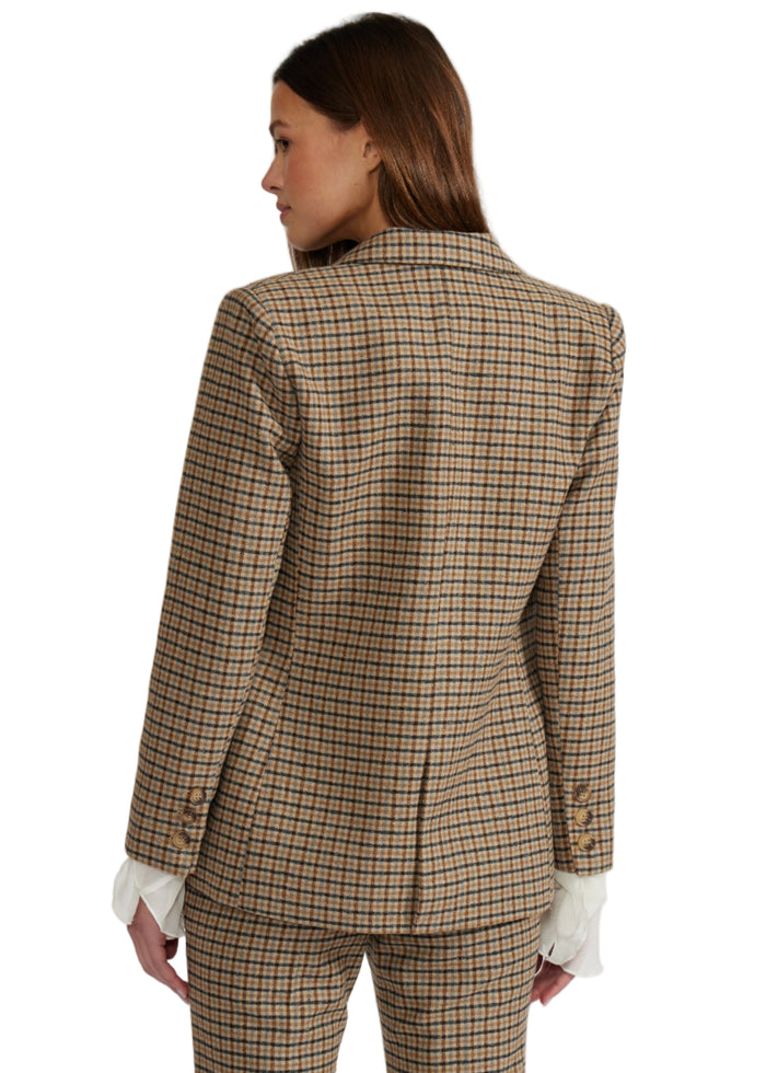 Selima Plaid Blazer