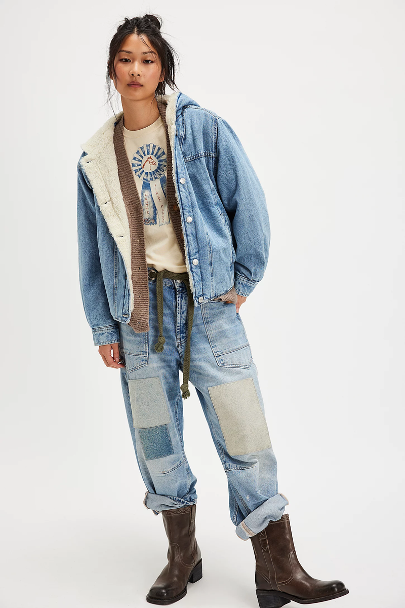 Asher Cozy Denim Jacket