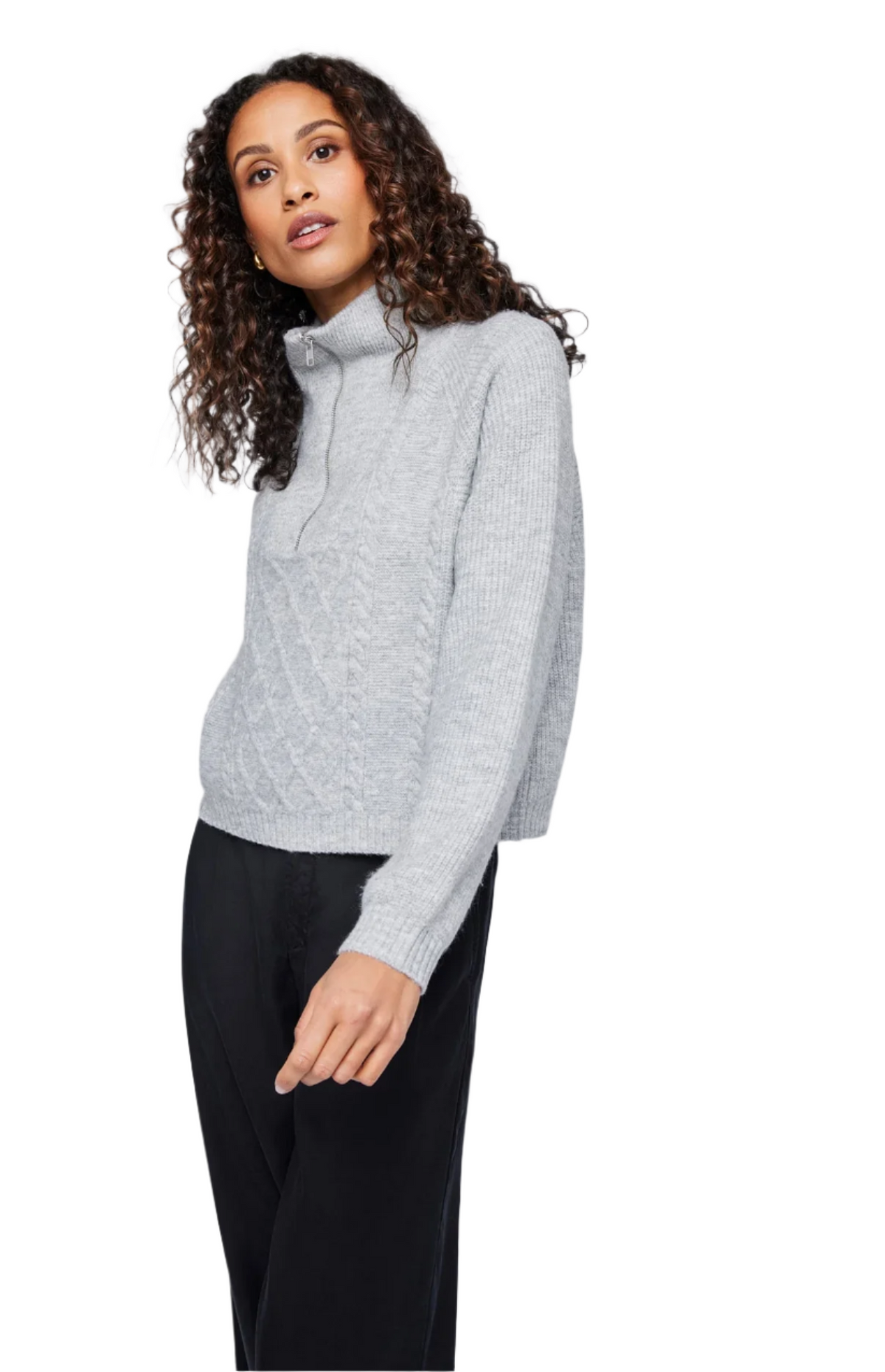 Georgie Quarter-Zip Sweater