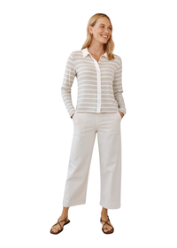 Contrast Placket Button Down