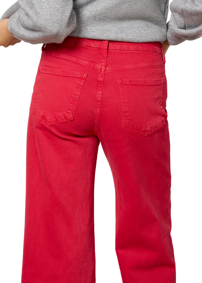Meg High Rise Ab Wide Leg