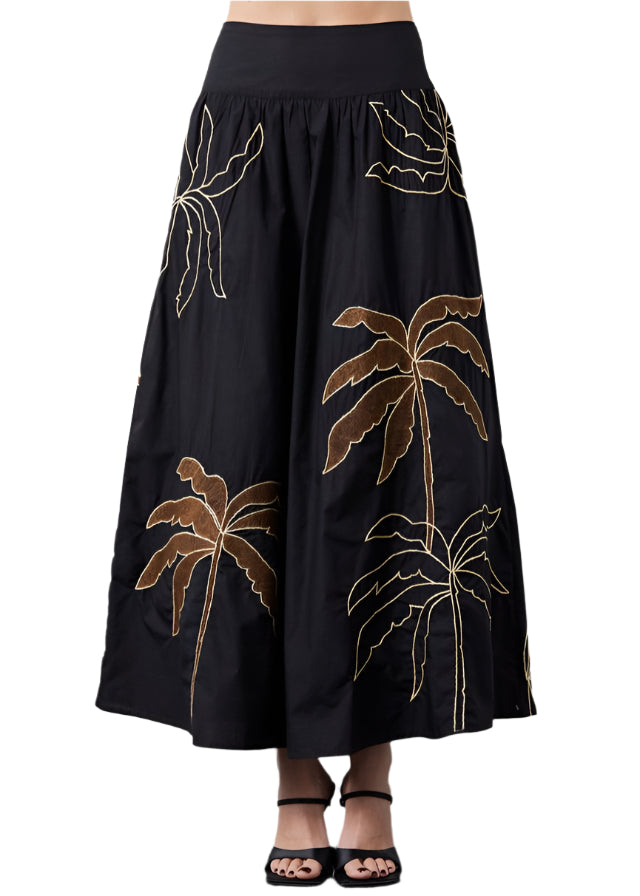 Nuri Palm Tree Skirt