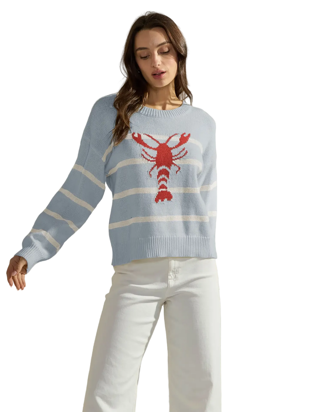 Striped Lobster Sweater