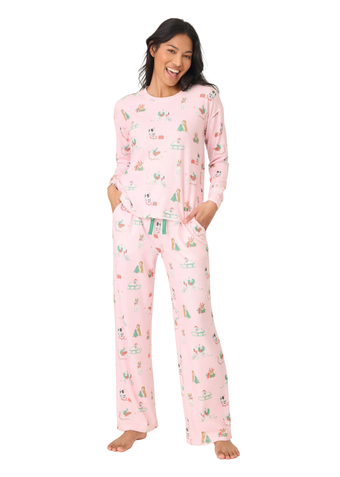 Peace and Pawlidays PJ Set