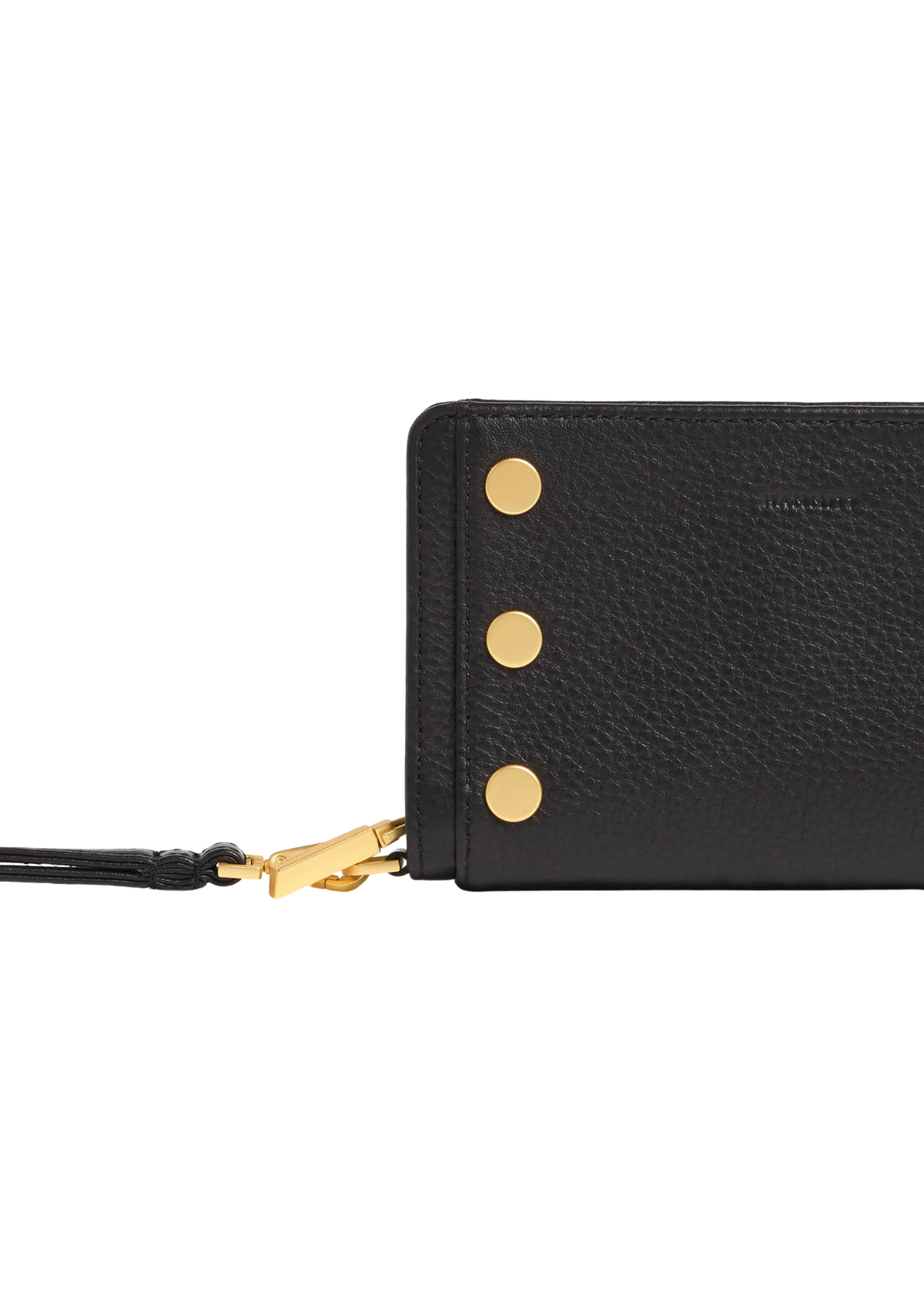 Bryant Wallet Black/brushed Gold Red Zip