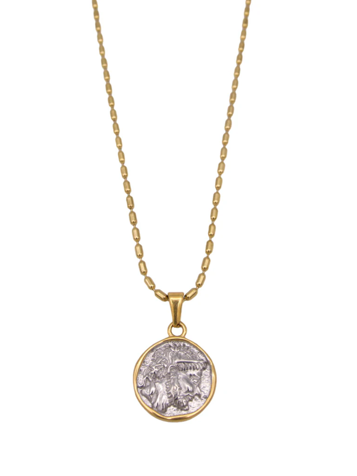 In Charge Coin Necklace