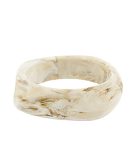 Organic Square Bangle Bracelet