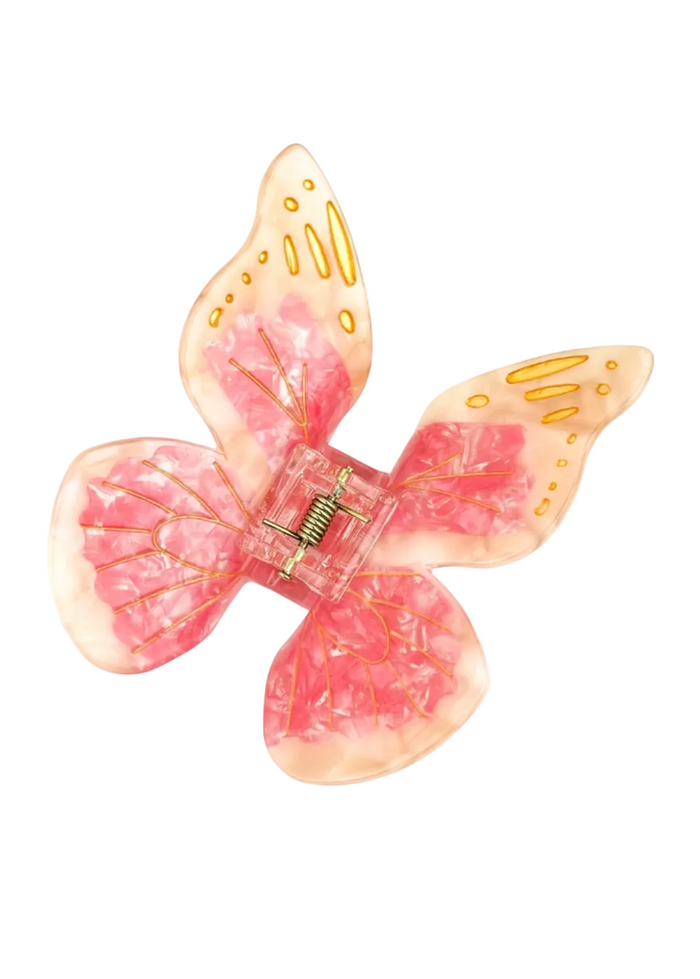 Colorful Butterfly Claw Clip