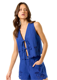 Front Tie Vest