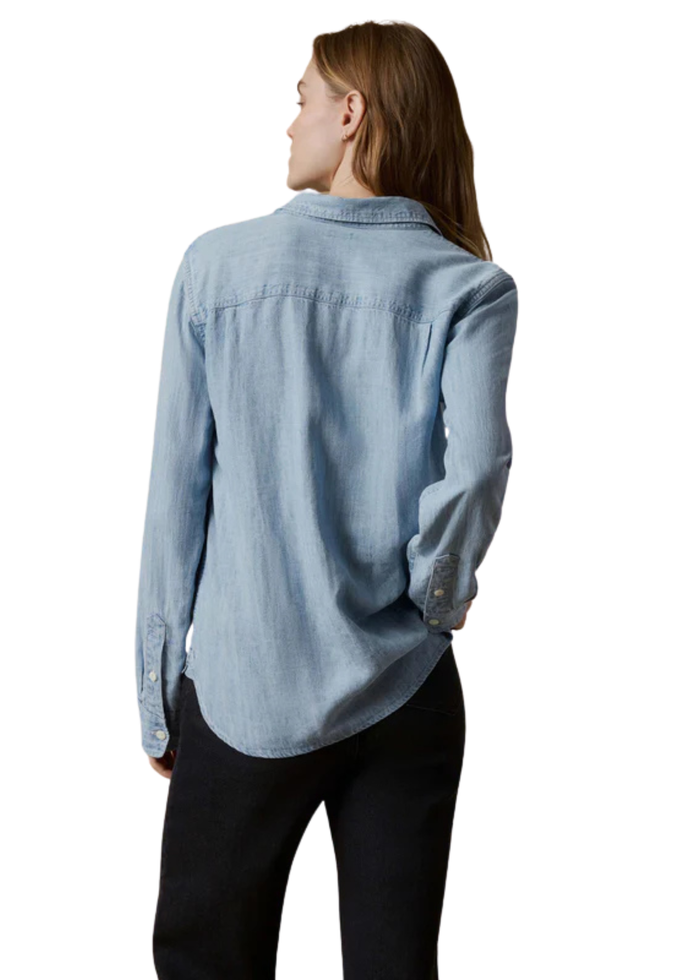 Tried & True Chambray Classic Top