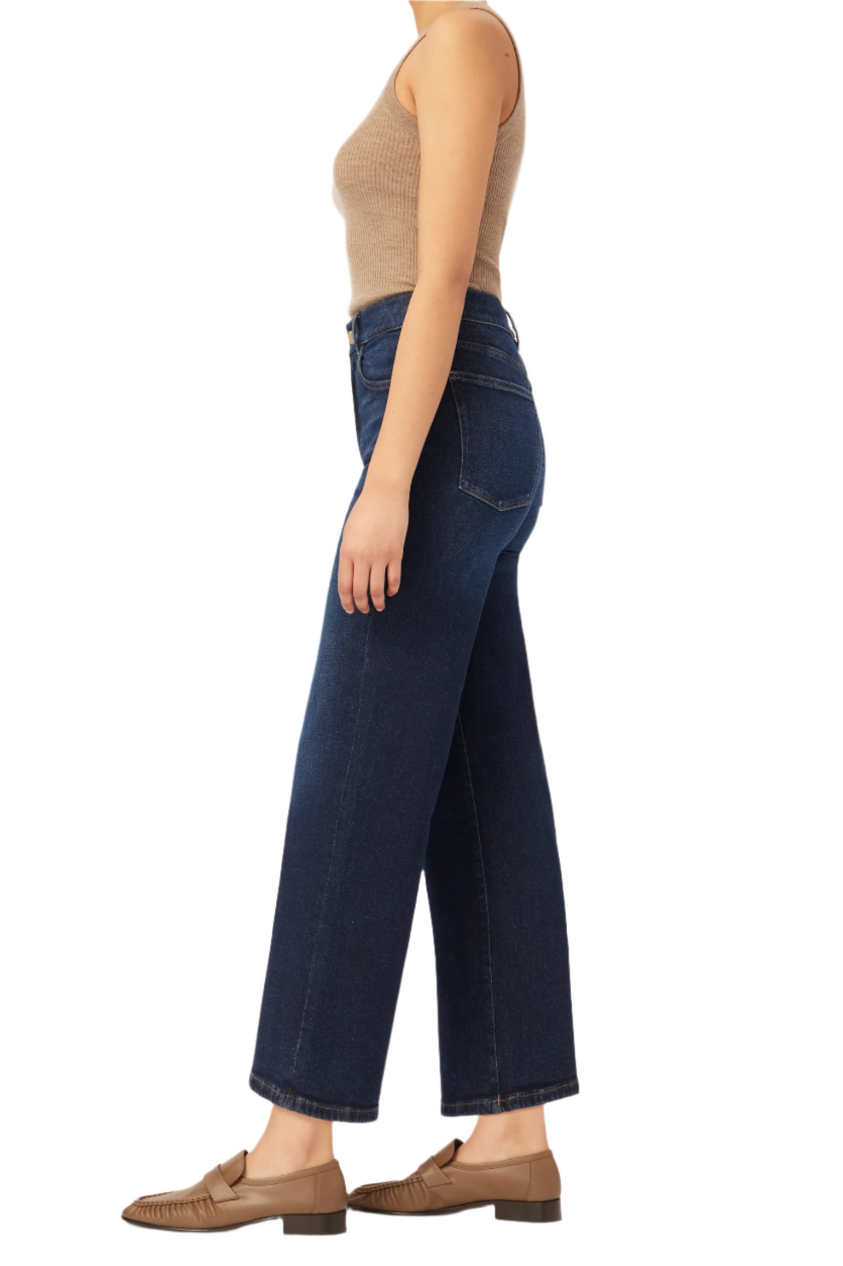 Hepburn Wide Leg: High Rise Vintage