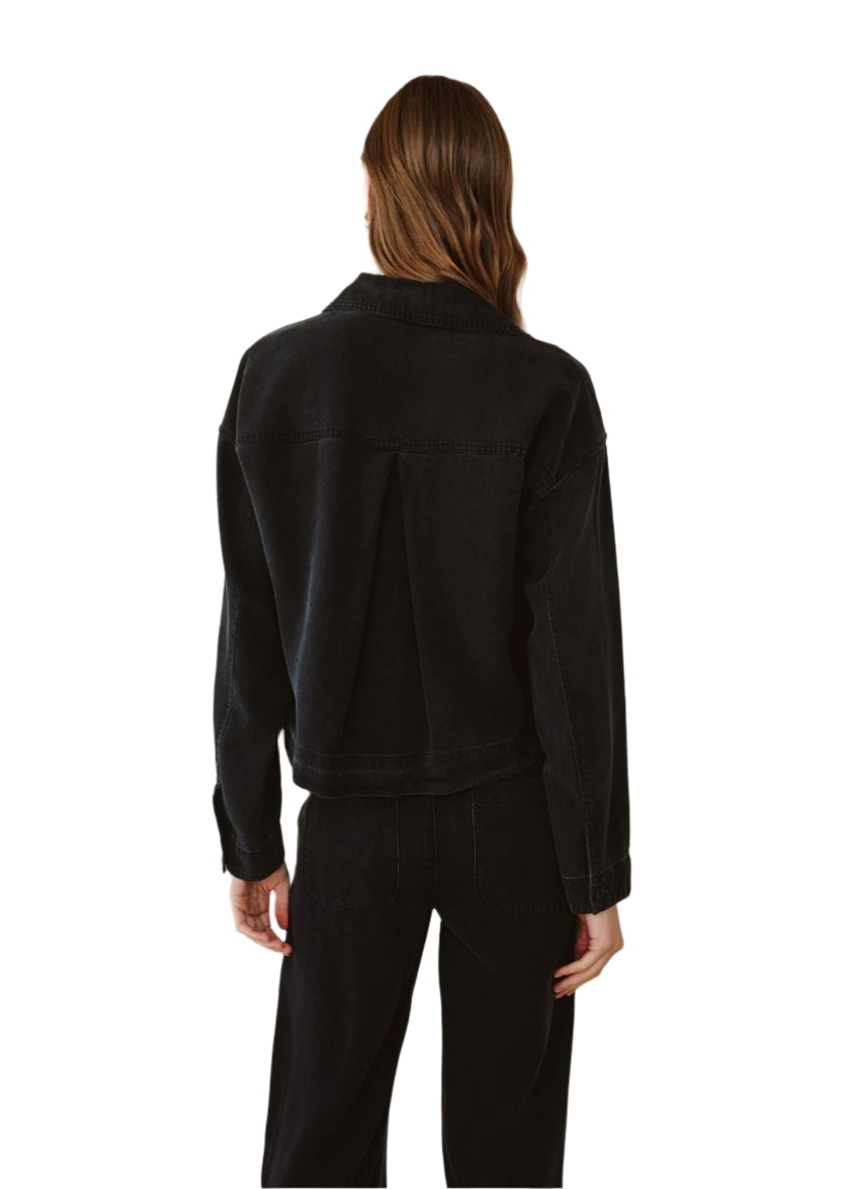 Crop Pocket Button Down