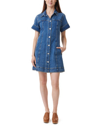 Short Sleeve Shift Dress