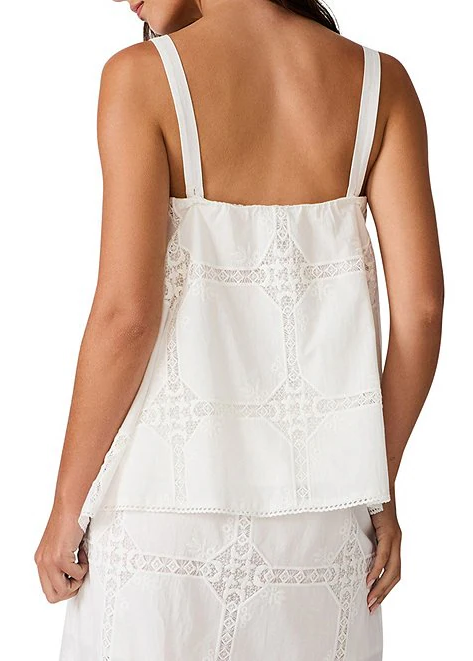 Ainslee Top In Eyelet