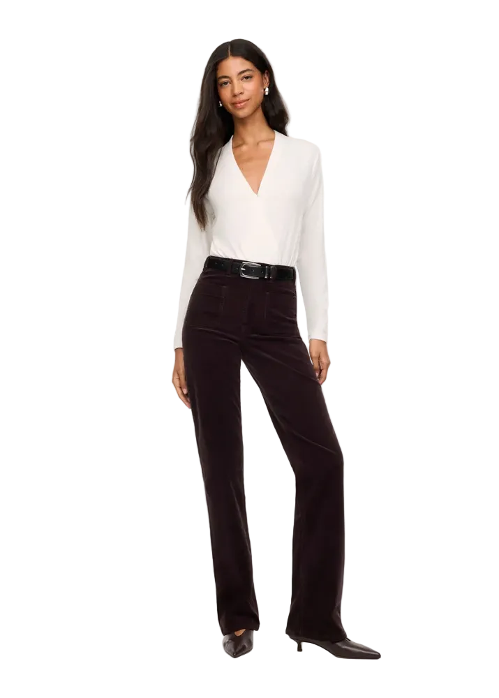 Spanxshape Authentic Corduroy Wide Leg Petite Pant