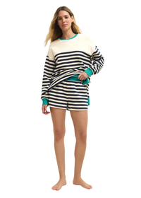 Layer Up Stripe Sweatshirt