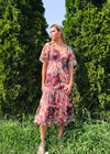 Katia Flutter Sleeve Maxi Dress